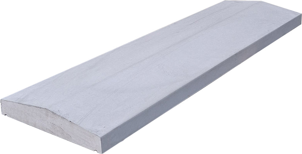 26 cm breed - tussenstuk 100 x 26 cm - 2-zijdig aflopend