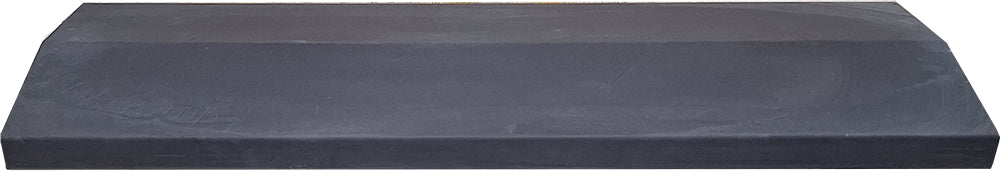 37 cm breed - tussenstuk 100 x 37 cm tweezijdig aflopend