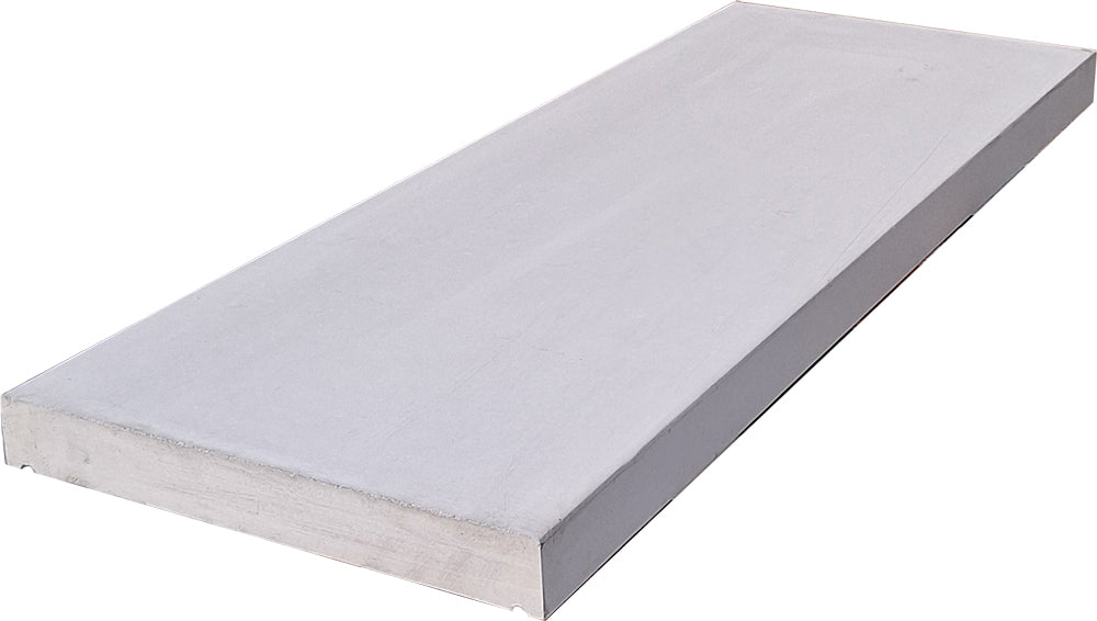 37 cm breed - tussenstuk 100 x 37 cm - vlak