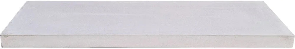 37 cm breed - eindstuk 100 x 37 cm - vlak - Betonfabriek.nl