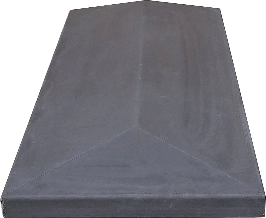45 cm breed - eindstuk 100 x 45 cm - 3-zijdig aflopend (kopie) - Betonfabriek.nl