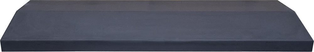 40 cm breed - tussenstuk 100 x 40 cm - 2-zijdig aflopend