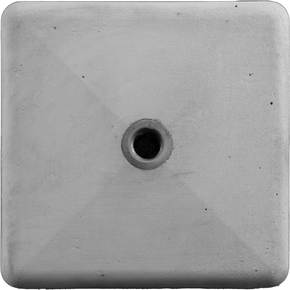 poer met insert M16 betongrijs betonfabriek.nl