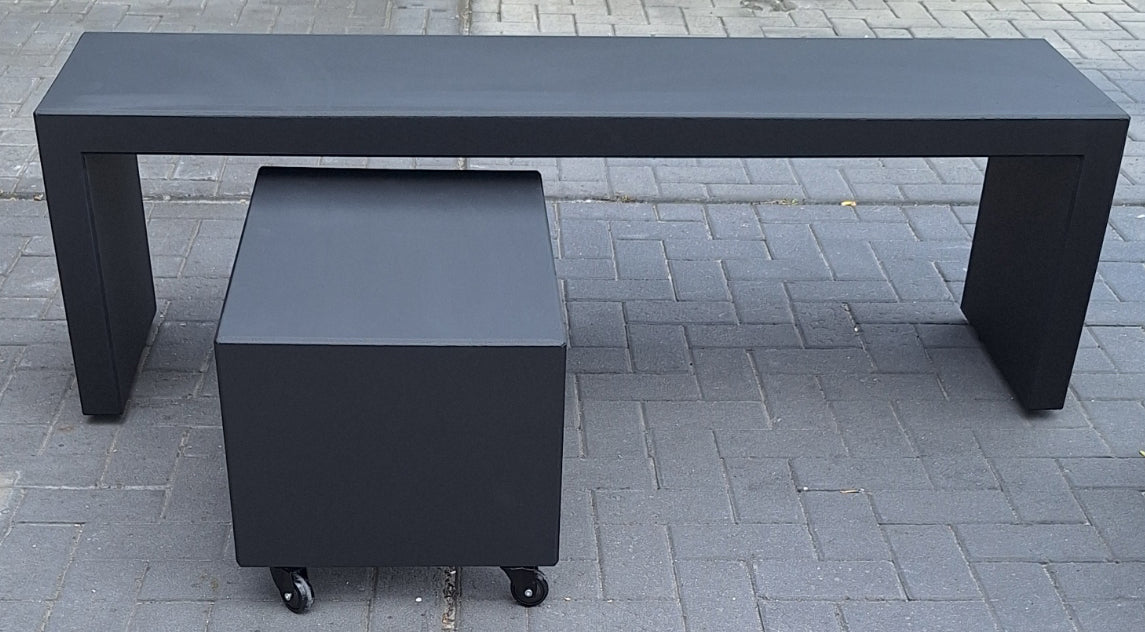 Betonnen Bijzettafel / Zit-element