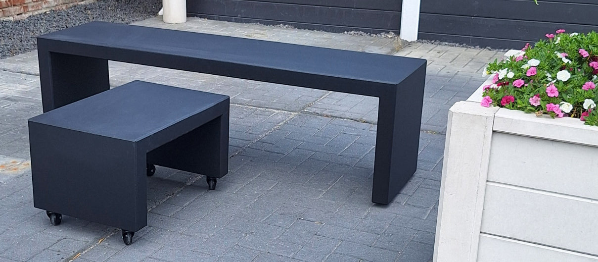 Betonnen Bijzettafel / Zit-element