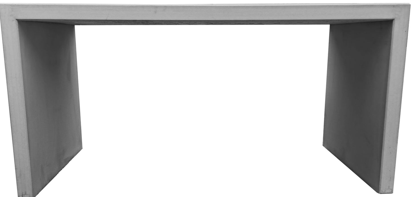 Betonnen Tafel 150 cm – Perfecte Match met Betonnen Bank | Betonfabriek.nl
