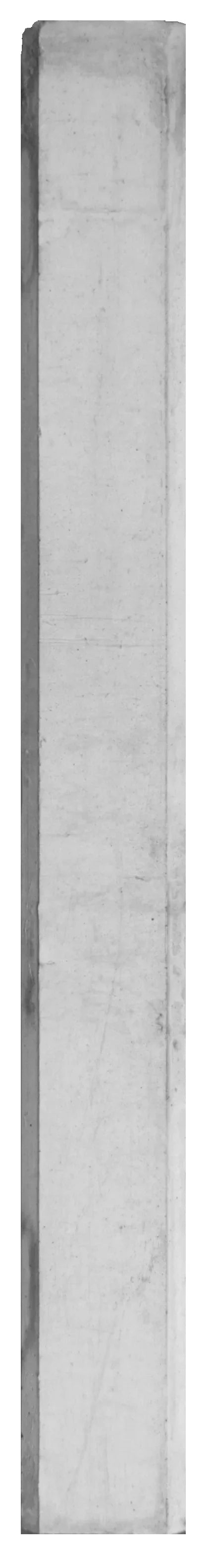 Poer | betonvoet 10x10x93 cm - Betonfabriek.nl