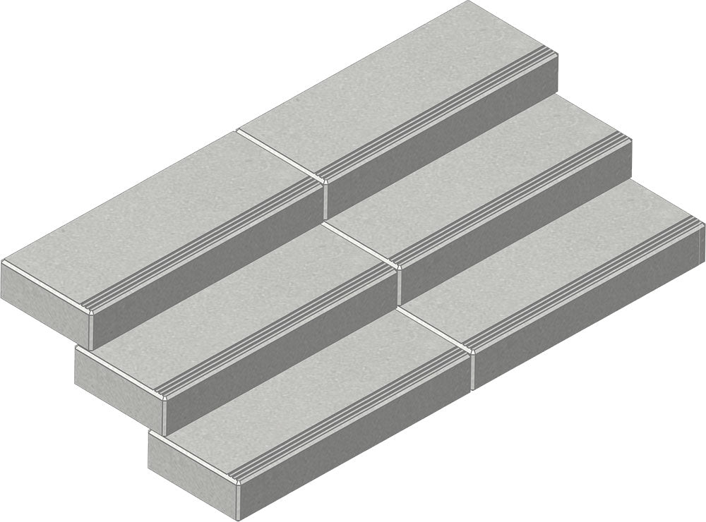 Bloktreden van beton