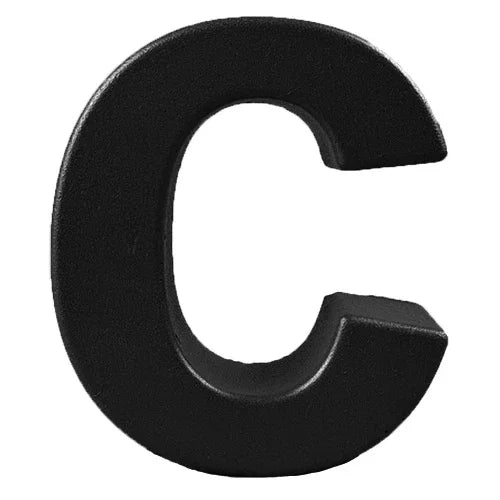 Betonnen (huis)letter C - Betonfabriek.nl