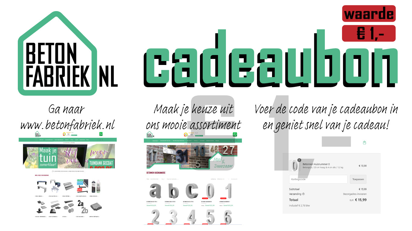 Betonfabriek.nl CADEAUBON
