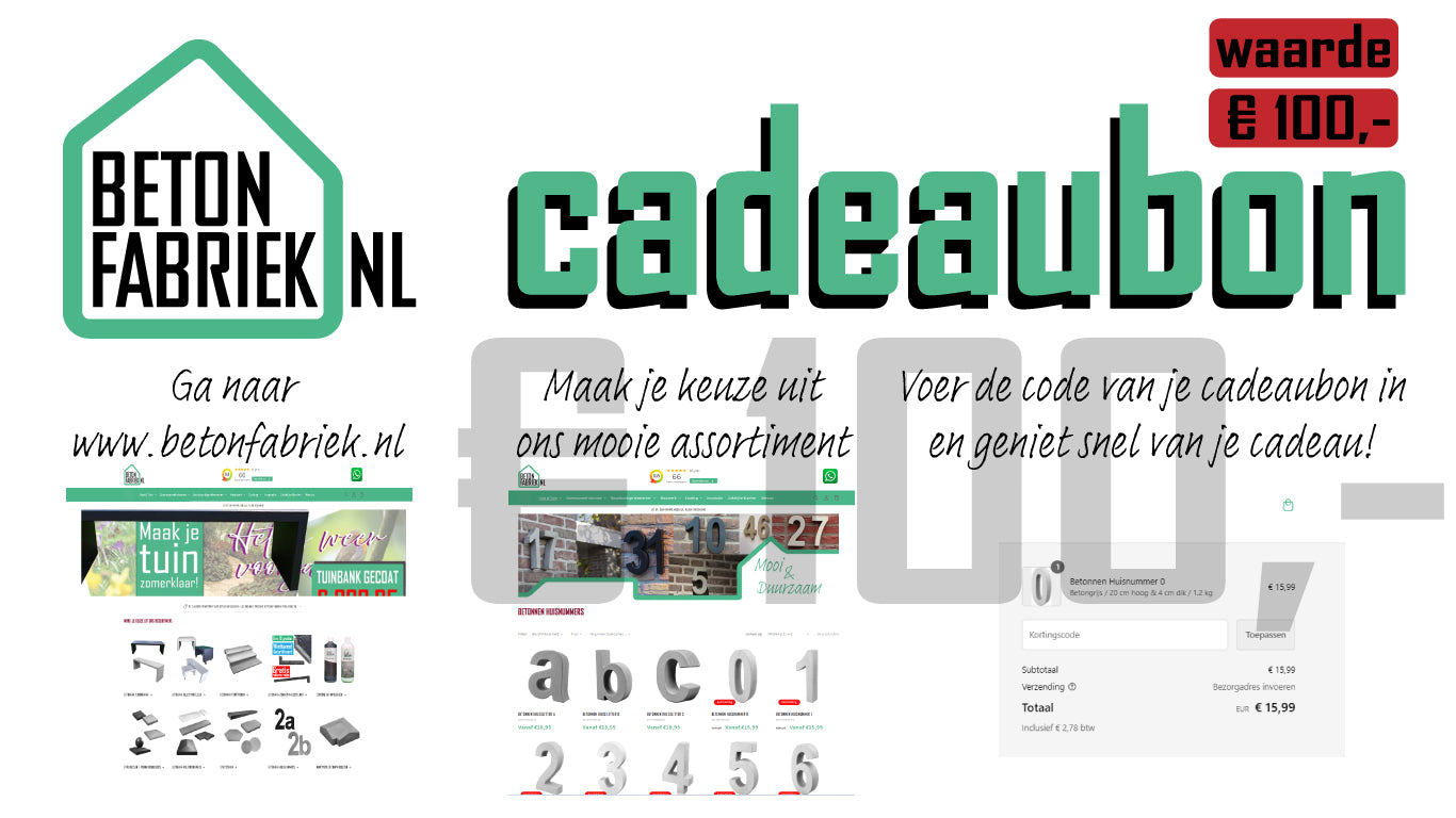 Betonfabriek.nl CADEAUBON