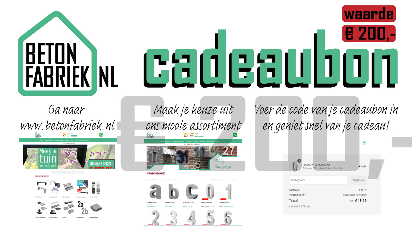 Betonfabriek.nl CADEAUBON