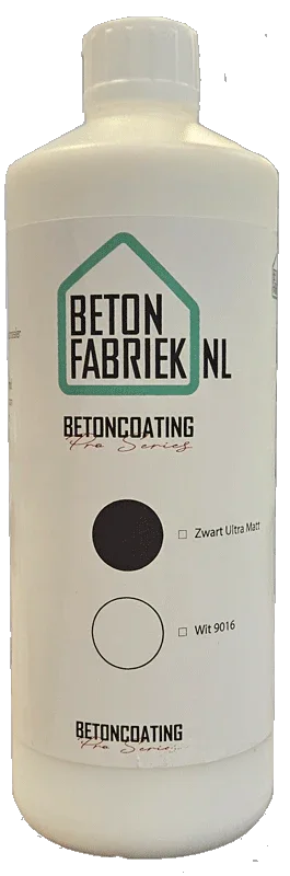 Betonsealer Chique Wit (RAL 9016) - Betonfabriek.nl