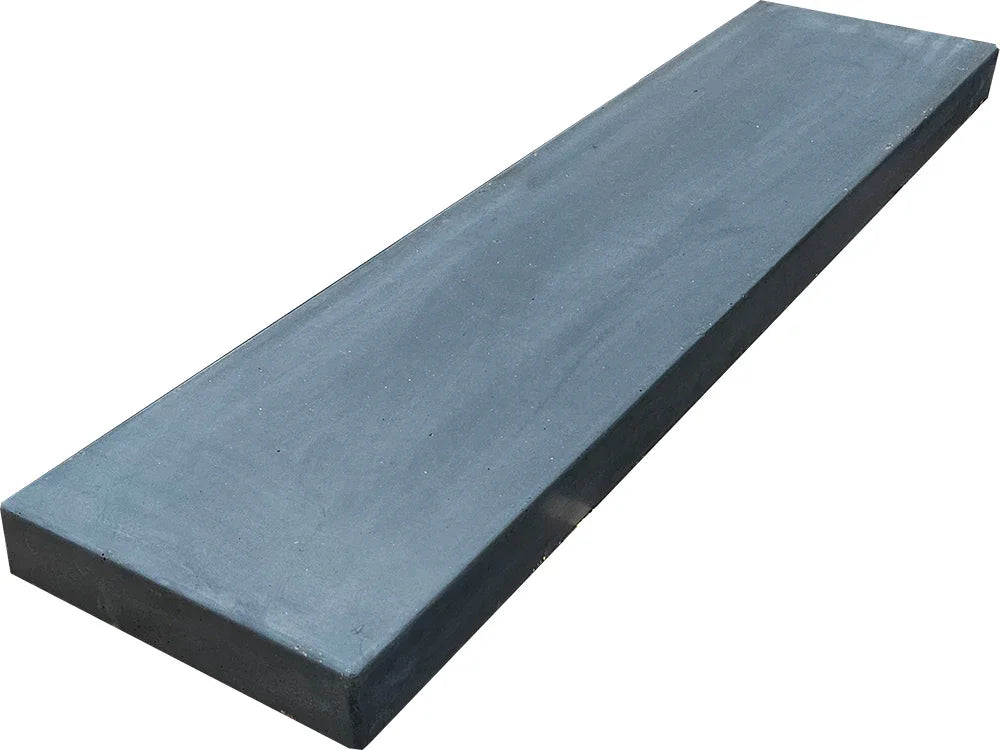 24 cm breed - eind 100 x 24 cm - vlak - Betonfabriek.nl