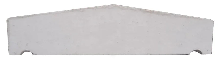 30 cm breed - tussenstuk 100 x 30 cm - 2-zijdig aflopend - Betonfabriek.nl