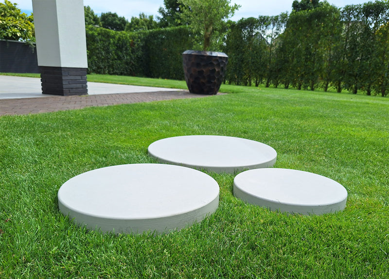 Betonnen Stapsteen Rond 35, 45 of 58 cm | Perfect voor Elk Tuinpad