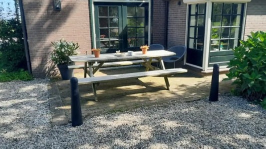 betonnen afzetpaaltjes