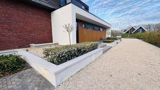 Hoe kies je de juiste muurafdekker voor jouw tuinmuur? - Betonfabriek.nl