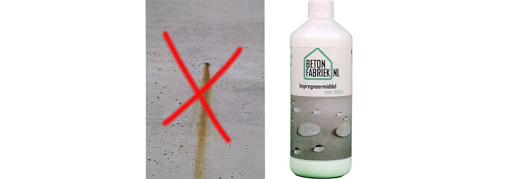 Impregneermiddel Transparant voor Beton - Betonfabriek.nl