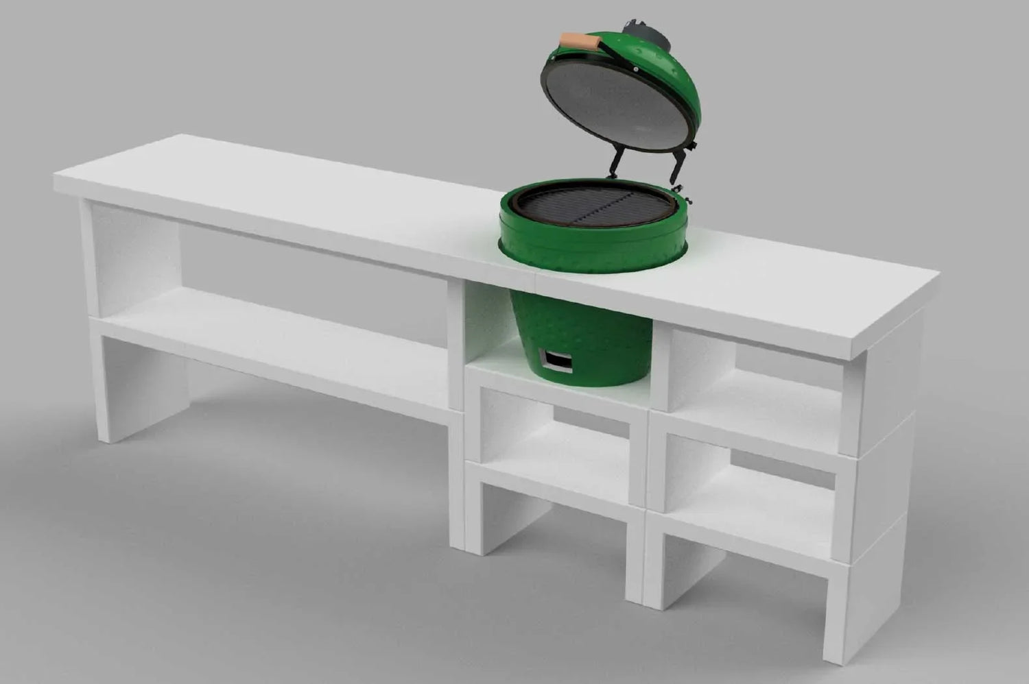 betonnen banken voor in de tuin | 150 cm breed | betonfabriek.nl