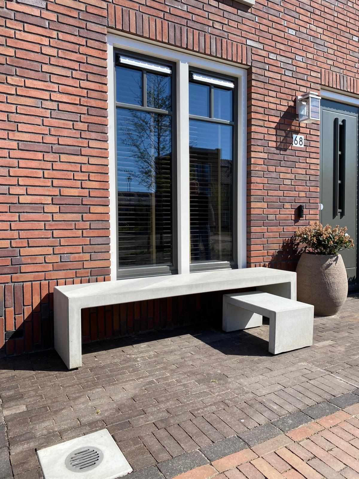 Tuinbank 200 cm | duurzaam beton