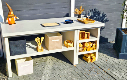 Luxe Betonnen Buitenkeuken | GRATIS TRANSPORT