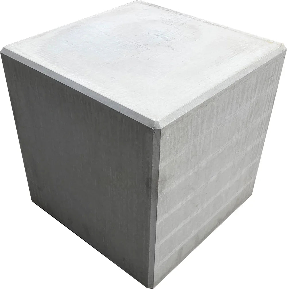 Betonnen Zitelement Kubus 50 cm – Duurzaam Zitmeubel voor Buiten en Binnen | Betonfabriek.nl - Betonfabriek.nl