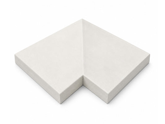 24 cm | hoekstuk - vlak