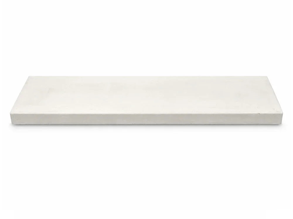 Muurafdekker tussenstuk vlak | 100 x 24 cm