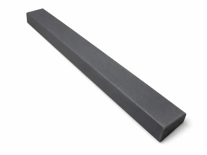 14 cm brede muurafdekker - tussenstuk 100 x 14 cm - vlak