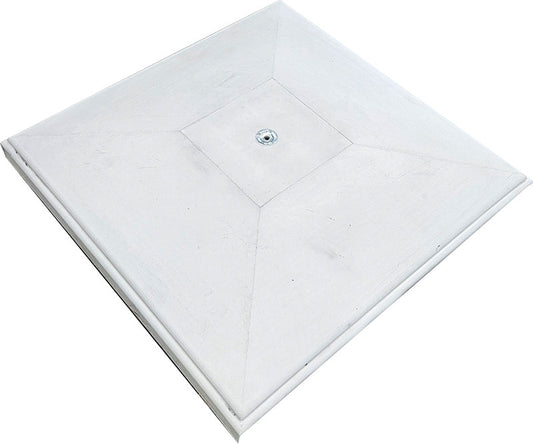 Paalmuts / Penantafdekker Luxe 60 x 60 cm VLAKKE KOP